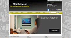 Desktop Screenshot of olschewski-gmbh.com